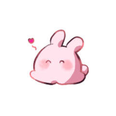 [LINEスタンプ] もちうサぎ