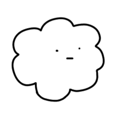 [LINEスタンプ] もふもふのあいつ