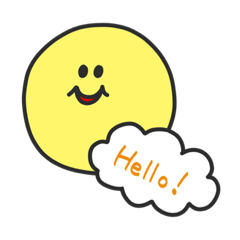 [LINEスタンプ] あーちゃんのまんまるスタンプ