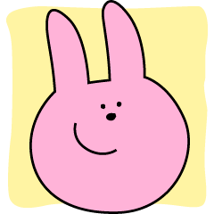[LINEスタンプ] 煽ってくるウサギ