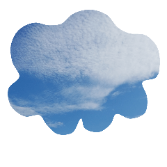 [LINEスタンプ] 空   ～雲～
