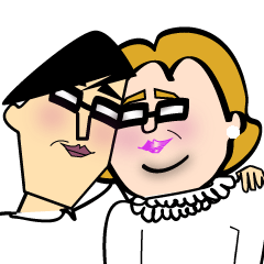 [LINEスタンプ] まあくんとママ