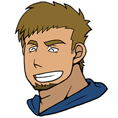 [LINEスタンプ] ちょっぴりチャラい茶髪男子