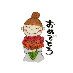 [LINEスタンプ] コトバ屋 使える筆文字イラスト