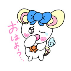[LINEスタンプ] ロールケーキの妖精♡くるりんちゃん
