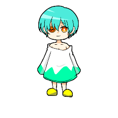 [LINEスタンプ] 未完成人形ノア