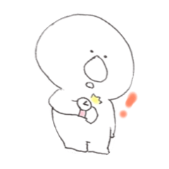 [LINEスタンプ] のんびり屋のぽーちゃん。②