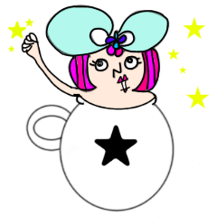 [LINEスタンプ] かっぷINじょし・お直しご