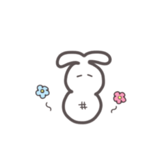 [LINEスタンプ] うさもちこ