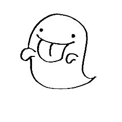 [LINEスタンプ] オバケくん。