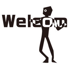 [LINEスタンプ] 黒い人の日常