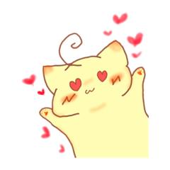 [LINEスタンプ] こんにちにゃん！