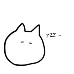[LINEスタンプ] ねこ(？)たち