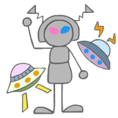 [LINEスタンプ] 宇宙人の空間