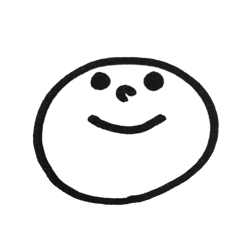 [LINEスタンプ] 少し上向きな人