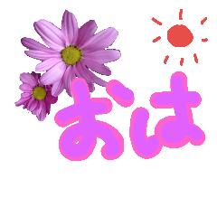 [LINEスタンプ] 手書きFlower