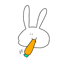 [LINEスタンプ] 赤いリボンのうさぎ