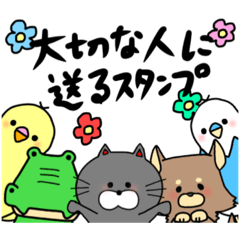 [LINEスタンプ] 大切な人に送るスタンプ！