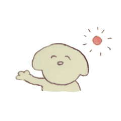 [LINEスタンプ] 味がある犬とウサギ