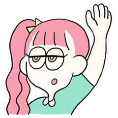 [LINEスタンプ] 脱力系ガールズ