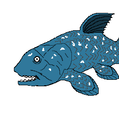 [LINEスタンプ] 深海魚でフランス語の画像（メイン）