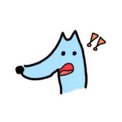 [LINEスタンプ] おおかみ さん