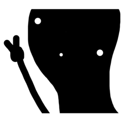 [LINEスタンプ] [●▲●]