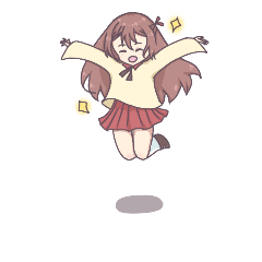 [LINEスタンプ] 可愛い少女