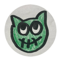 [LINEスタンプ] 単色キャラ