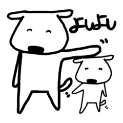 [LINEスタンプ] 犬の日常 1