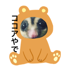 [LINEスタンプ] フクモモ ココア