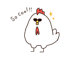 [LINEスタンプ] こけこっこすたんぷ