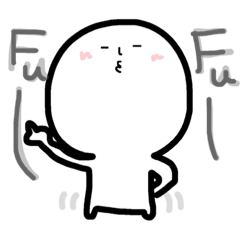 [LINEスタンプ] 頭でっかちなヤツ2