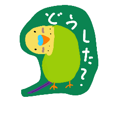 [LINEスタンプ] セキセイインコの日常！