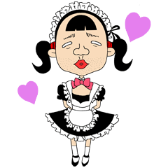 [LINEスタンプ] コスプレおじさん