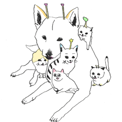 [LINEスタンプ] オチャメだョ！全員集合