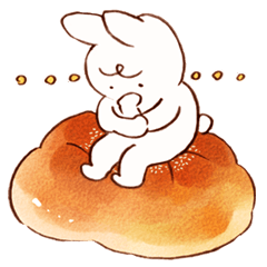 [LINEスタンプ] うさぱんスタンプ4