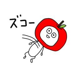 [LINEスタンプ] りんごろりん