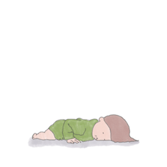 [LINEスタンプ] 眠たくて仕方がないの