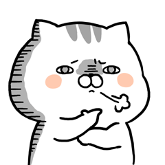 [LINEスタンプ] 孤独な猫