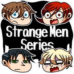[LINEスタンプ] Strange Men Seriesの画像（メイン）