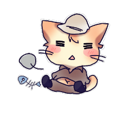 [LINEスタンプ] のんびり猫☆