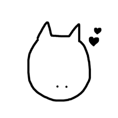 [LINEスタンプ] モチベーションの低いねこ