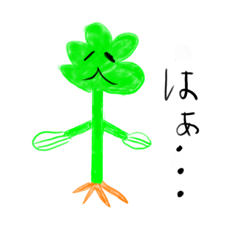 [LINEスタンプ] のんきな木