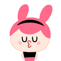 [LINEスタンプ] Lovely Moon Rabbit Sugaroon