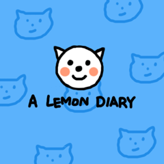 [LINEスタンプ] レモンの日記の画像（メイン）