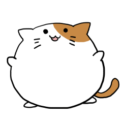 [LINEスタンプ] もちまるにゃんこの画像（メイン）